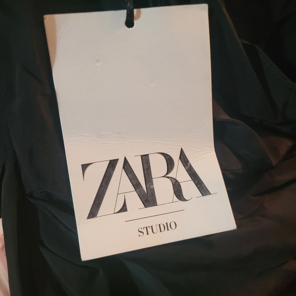 Zara Limited Edition Cape Sleeve Dress Size XS - Picture 15 of 15